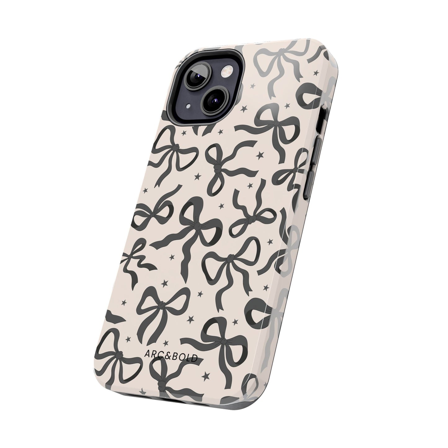 Noir Bows - Tough Phone Case