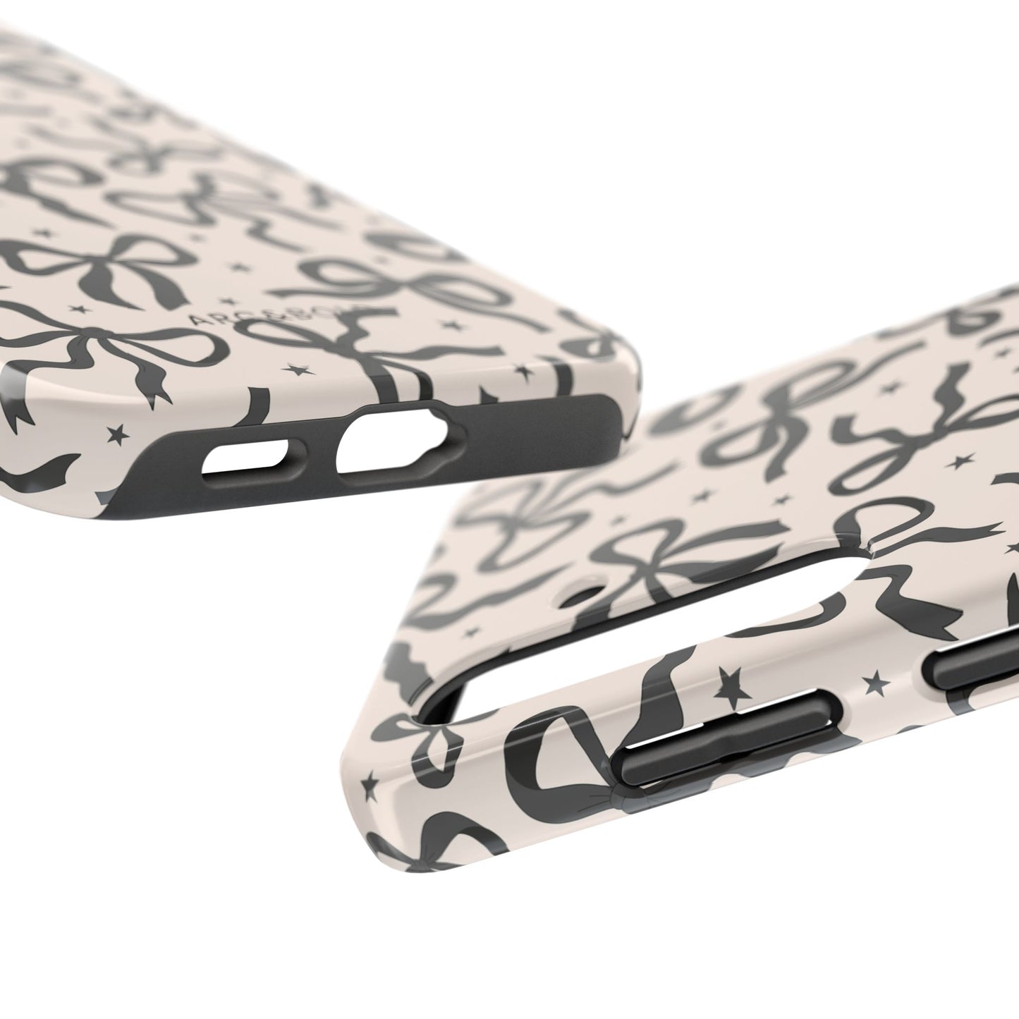 Noir Bows - Tough Phone Case